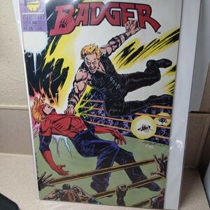 Comic Book with Vibrant Cover Art